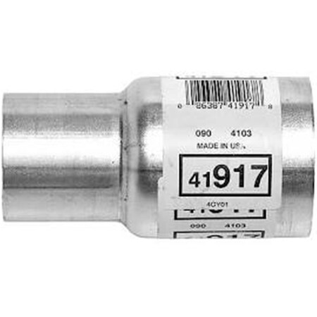 Newalthlete 2.75 x 2.5 in. Exhaust Component to Pipe Adapter & Reducer, Black NE3558456